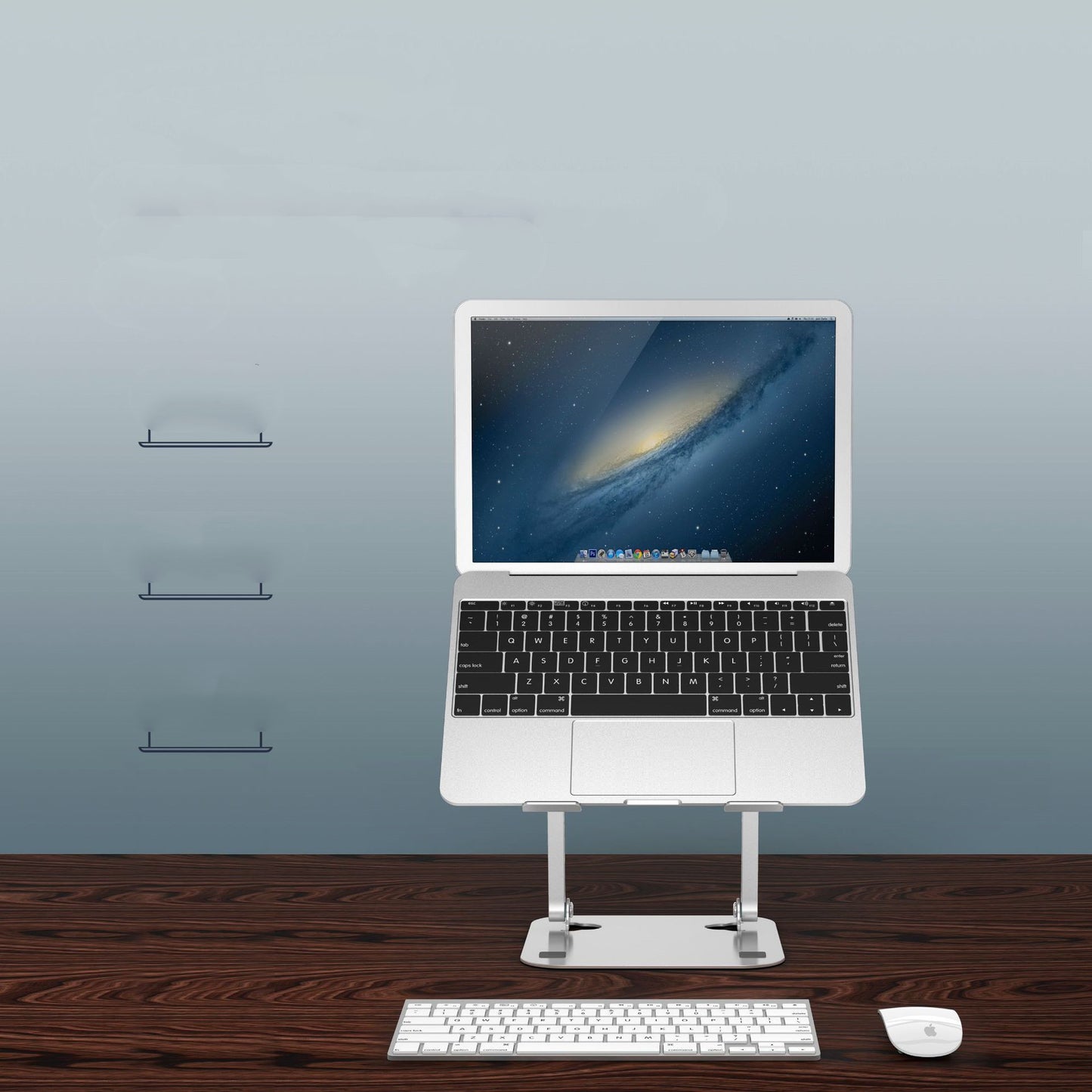 Supporto Laptop Ergonomico in Alluminio – Comfort & Design | Nuvora